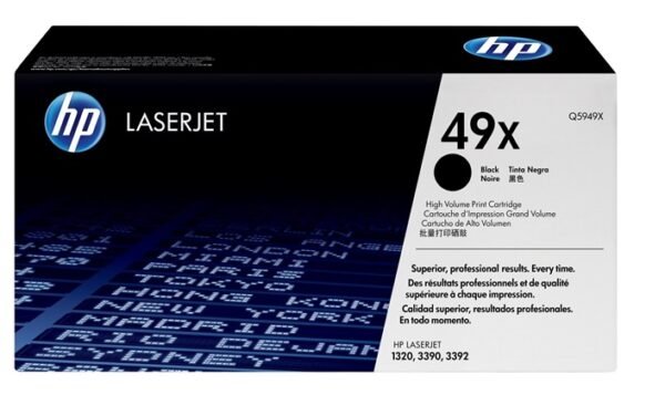 Tóner HP 49X Black