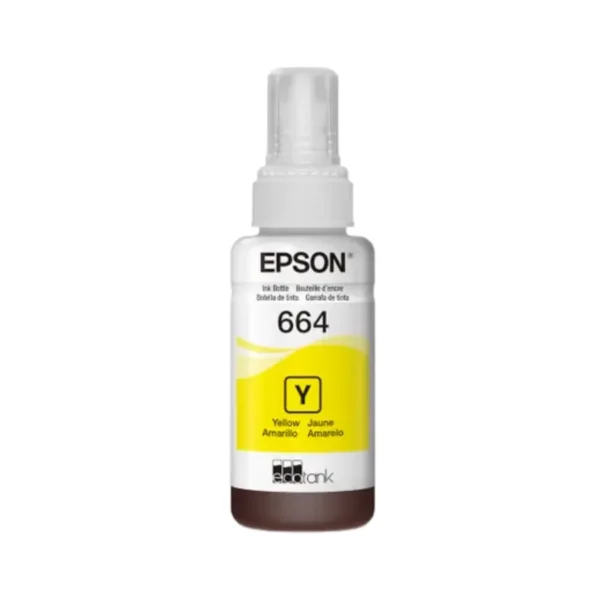 Botella Tinta Epson 664 Yellow 70ML