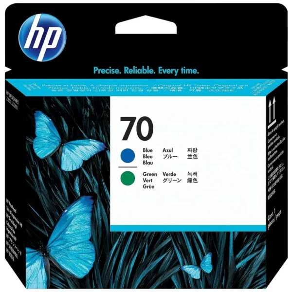 Cabezal HP 70 Blue / Green