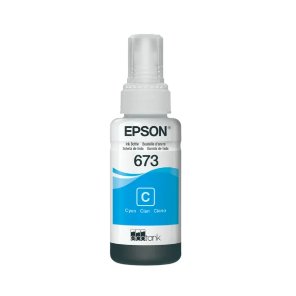 Botella Tinta Epson 673 Cyan 70ML