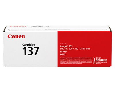 Tóner Canon 137 Black