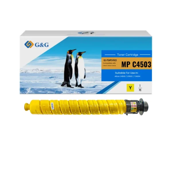 Tóner G&G MP C4503 Amarillo / Yellow