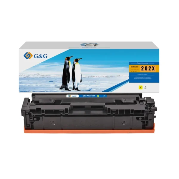 Tóner G&G 202X Yellow/HP