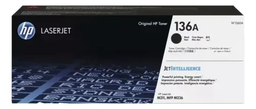 Tóner HP 136A Black