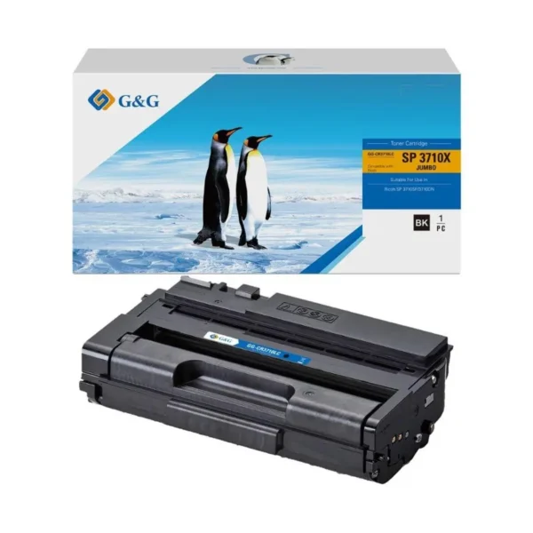 Tóner G&G 3710X JUMBO/ Ricoh