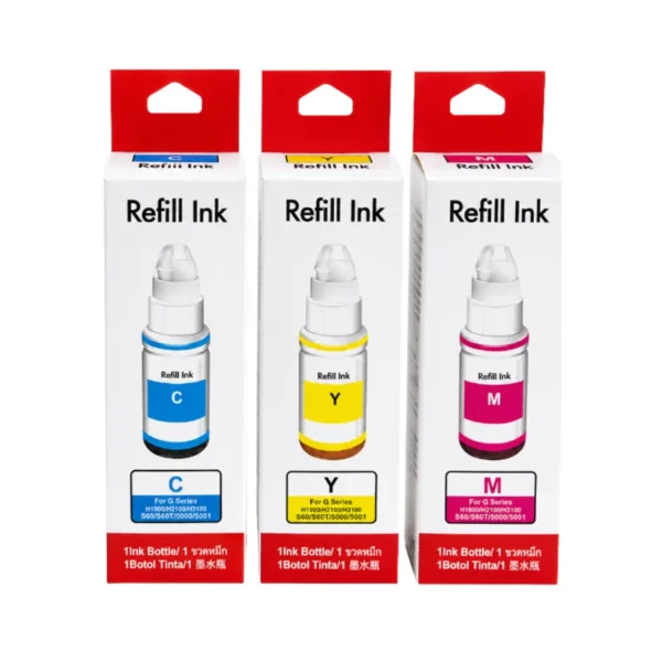 Tinta In Box/#GI 190 C Y M/Refill Ink x70ML/Canon