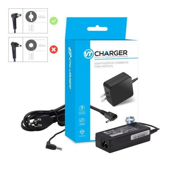 Cargador Acer 19V 3.42A 65W 5.5 x 1.7