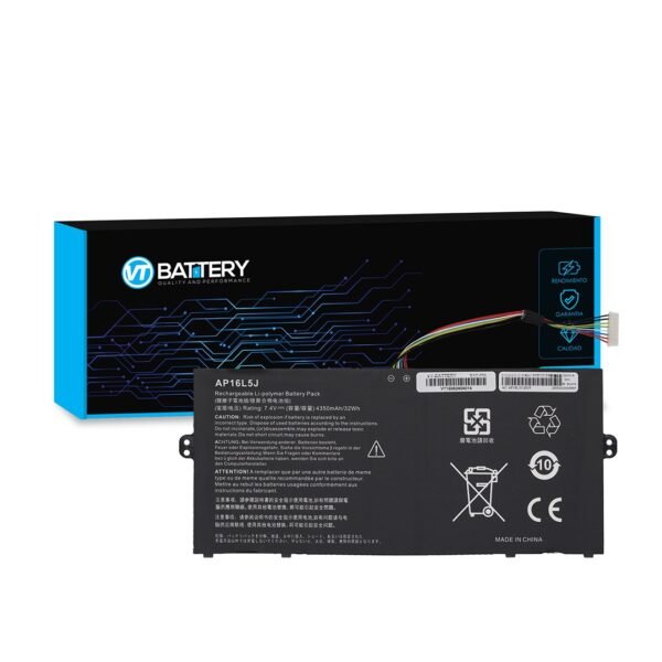 Batería para portátil Acer AP16L5J 7.4V 4350mAh