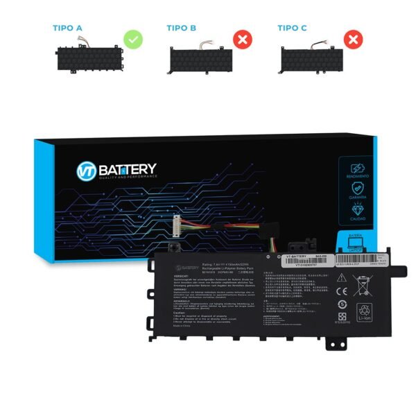 Batería Asus C21N1818-1 7.6V 4150mAh