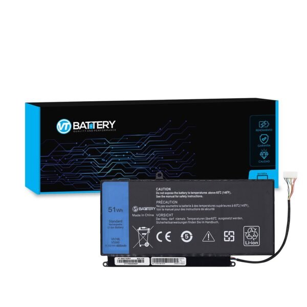 Batería para portátil Dell Vostro 5470 V5560 5460 5439 3528 5560 5480 11.1V 4600Mah