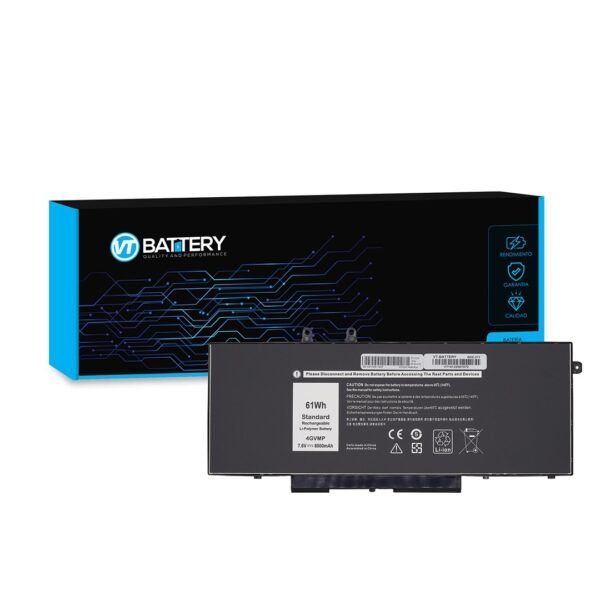 Batería Dell 4GVMP 7.6V 61Wh 4 celdas