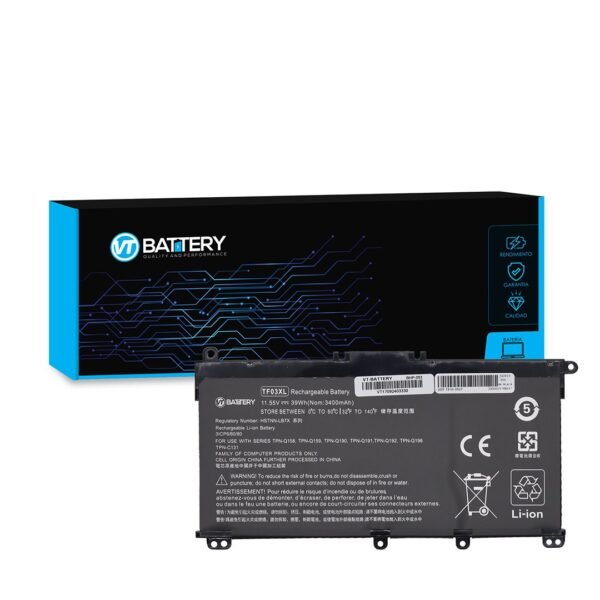 Batería HP TF03 11.55V 3630mAh 41.9Wh