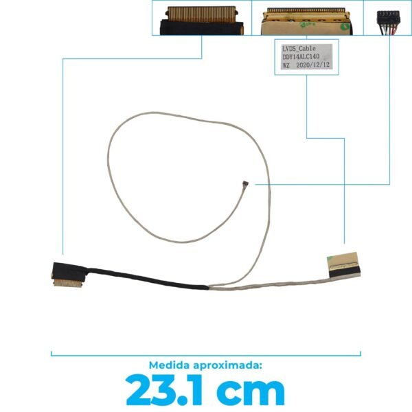 Flex De Video HP 15-P 15-K 15-V 15-D P/N: Ddy14Alc140