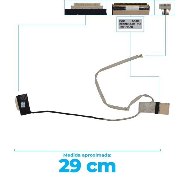 Flex De Video Dell Inspiron 5520 5525 7520 15R Dc02001Ic10 Cn-0Cnngh