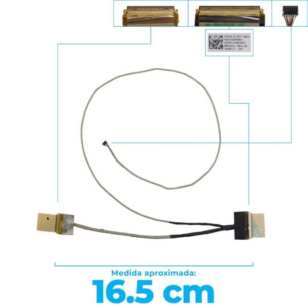 Flex De Video Asus X555Ua-1A X555Ub A555U A555Ua X556 W519L 30 Pines