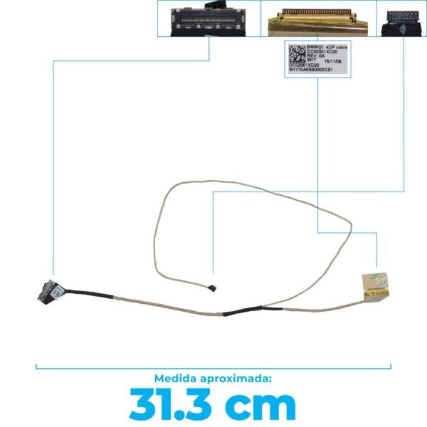 Flex De Video Lenovo 300-15Isk Pn: Dc02001Xd00