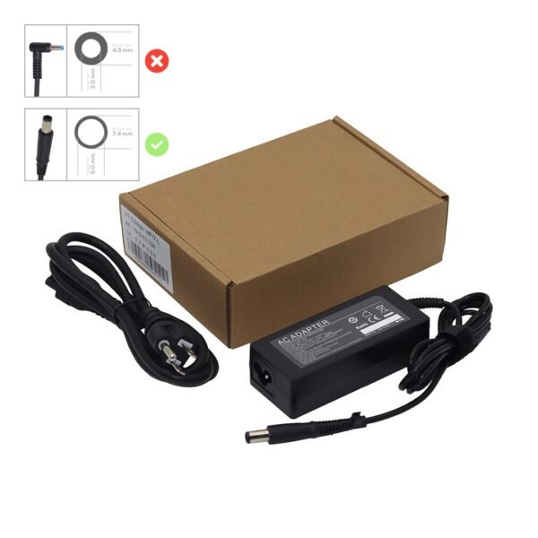 Cargador HP 19.5V 3.33A 65W 7.4 x 5.0