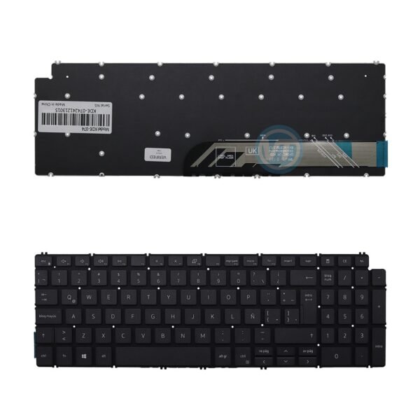 Teclado Dell Inspiron 7590 Negro Español Original