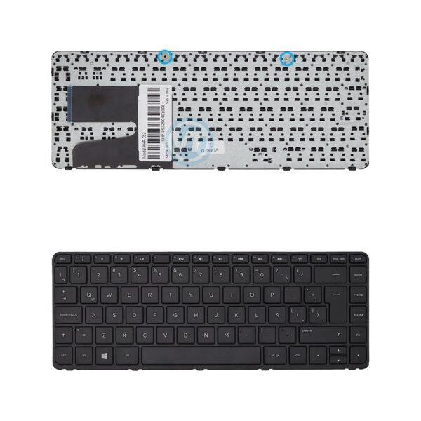 Teclado HP 14-R Marco Negro Español Original Con Marco