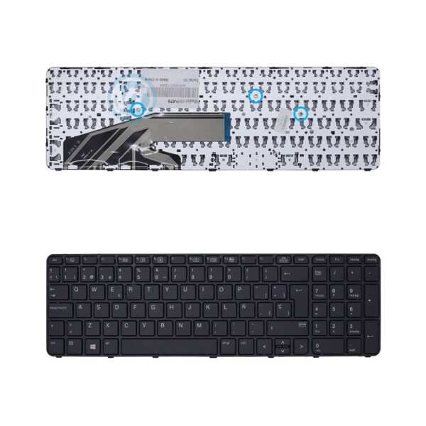 Teclado HP 450-G3 Negro Con Marco OEM