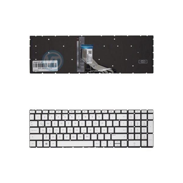 Teclado HP 15-da Gris Plata Español Original Iluminado