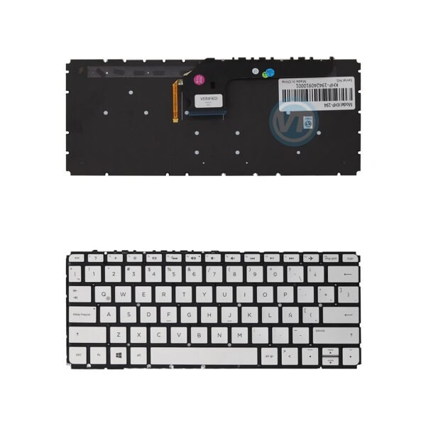 Teclado HP 13-D Gris Plata Español Iluminado Original
