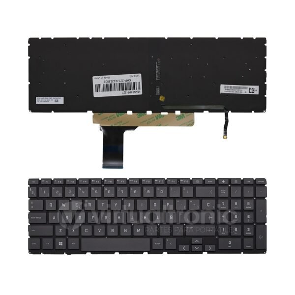 Teclado HP 16-D Negro Español Iluminado ORG