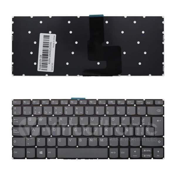 Teclado Lenovo Ideapad 320-14Ast Gris Español OEM